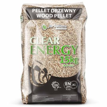 Pellet drzewny Clear Energy ENplus A1 z DARMOWĄ DOSTAWĄ