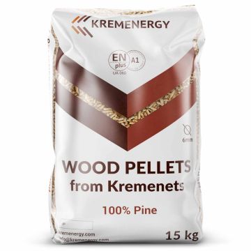 Pellet drzewny Kremenergy ENplus A1 z DARMOWĄ DOSTAWĄ