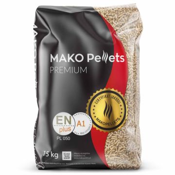 Pellet drzewny Mako Pellets ENplus A1 z DARMOWĄ DOSTAWĄ